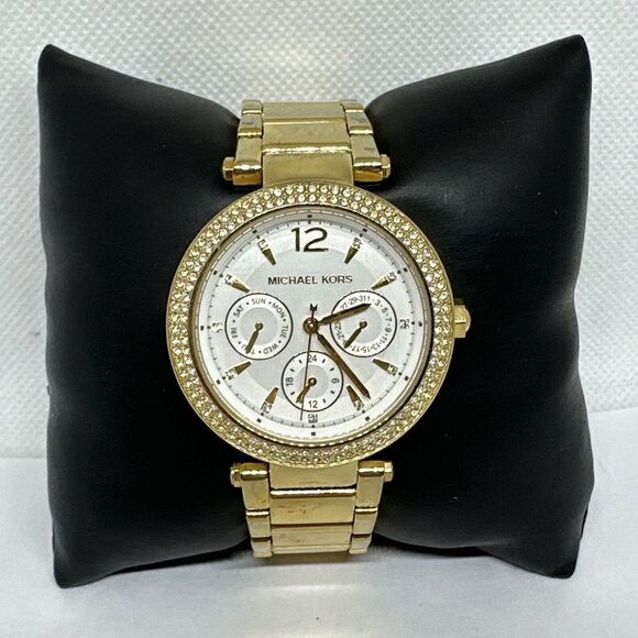 Michael Kors MK5780 Women\'s Gold Tone Stainless Steel Analog Dial Watch NUL66 main image 5